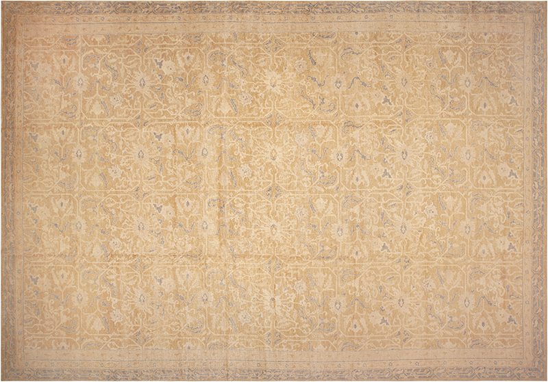 Large Classic Design Modern Gold Tones Rug 61162