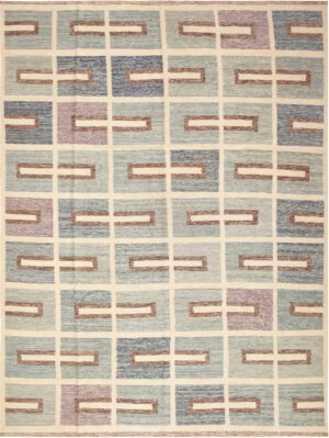 Modern Swedish Inspired Kilim Rug 73779 by Nazmiyal Rugs