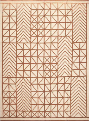 Modern Swedish Style Kilim Rug 60928 by Nazmiyal Rugs
