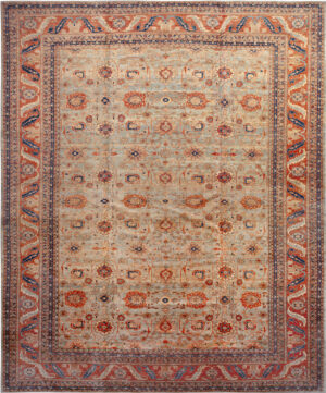 Oversized Modern Turkish Sultanabad Design Rug 73951 by Nazmiyal Rugs