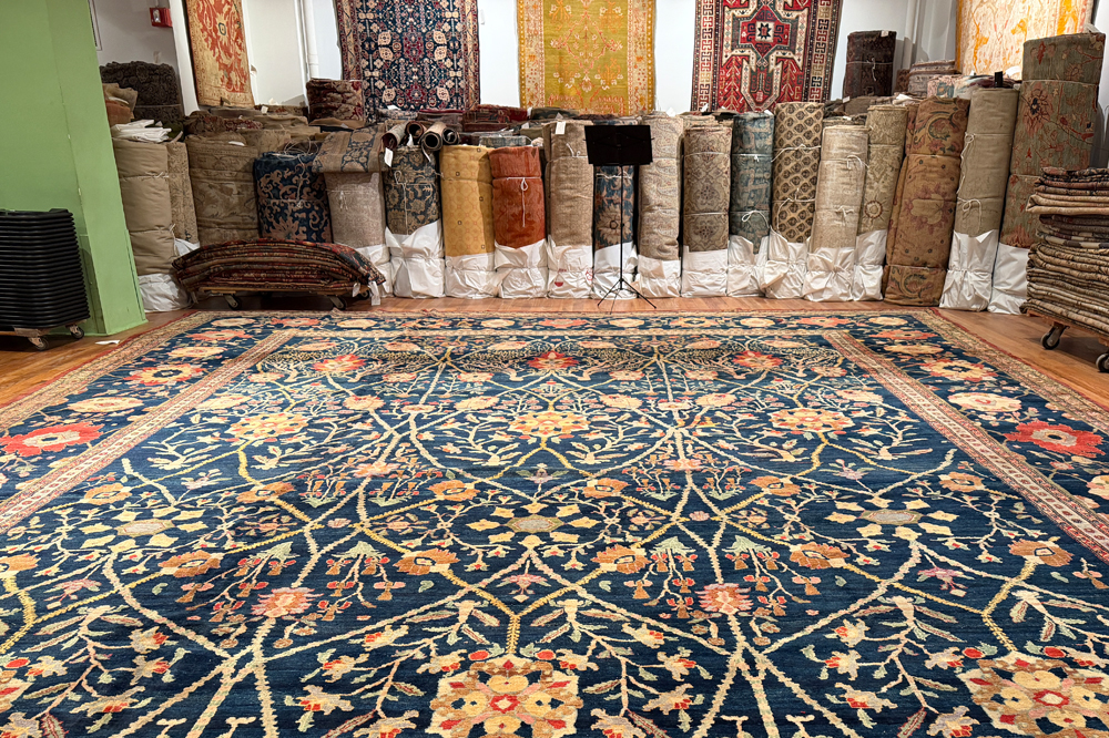 Showroom with Blue Rug for Blog