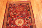 Top of Antique East Turkestan Khotan Rug Top of Antique East Turkestan Khotan Rug 73998 by Nazmiyal Rugs