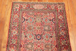 Top of Antique Persian Kerman Runner Rug Top of Antique Persian Kerman Runner Rug 73593 by Nazmiyal Rugs