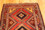 Top of Antique Persian Qashqai Tribal Rug Top of Antique Persian Qashqai Tribal Rug 74020 by Nazmiyal Rugs