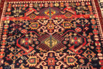 Top Detail of Antique Caucasian Shirvan Rug Top Detail of Antique Caucasian Shirvan Rug 73992 by Nazmiyal Rugs