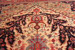 Top Detail of Antique Persian Serapi Rug 74011 by Nazmiyal Rugs