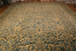 Top of Large Antique Indian Agra Rug 73971 by Nazmiyal Rugs
