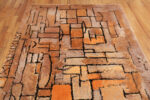 Top of Vintage Scandinavian Signed Ege Rug After Mondrian Top of Vintage Scandinavian Signed Ege Rug After Mondrian 73949 by Nazmiyal Rugs