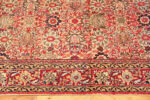 Trim of Antique Persian Kerman Runner Rug Trim of Antique Persian Kerman Runner Rug 73593 by Nazmiyal Rugs