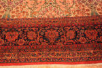 Trim on Oversized Antique Persian Kashan Rug Trim on Oversized Antique Persian Kashan Rug 73972 by Nazmiyal Rugs