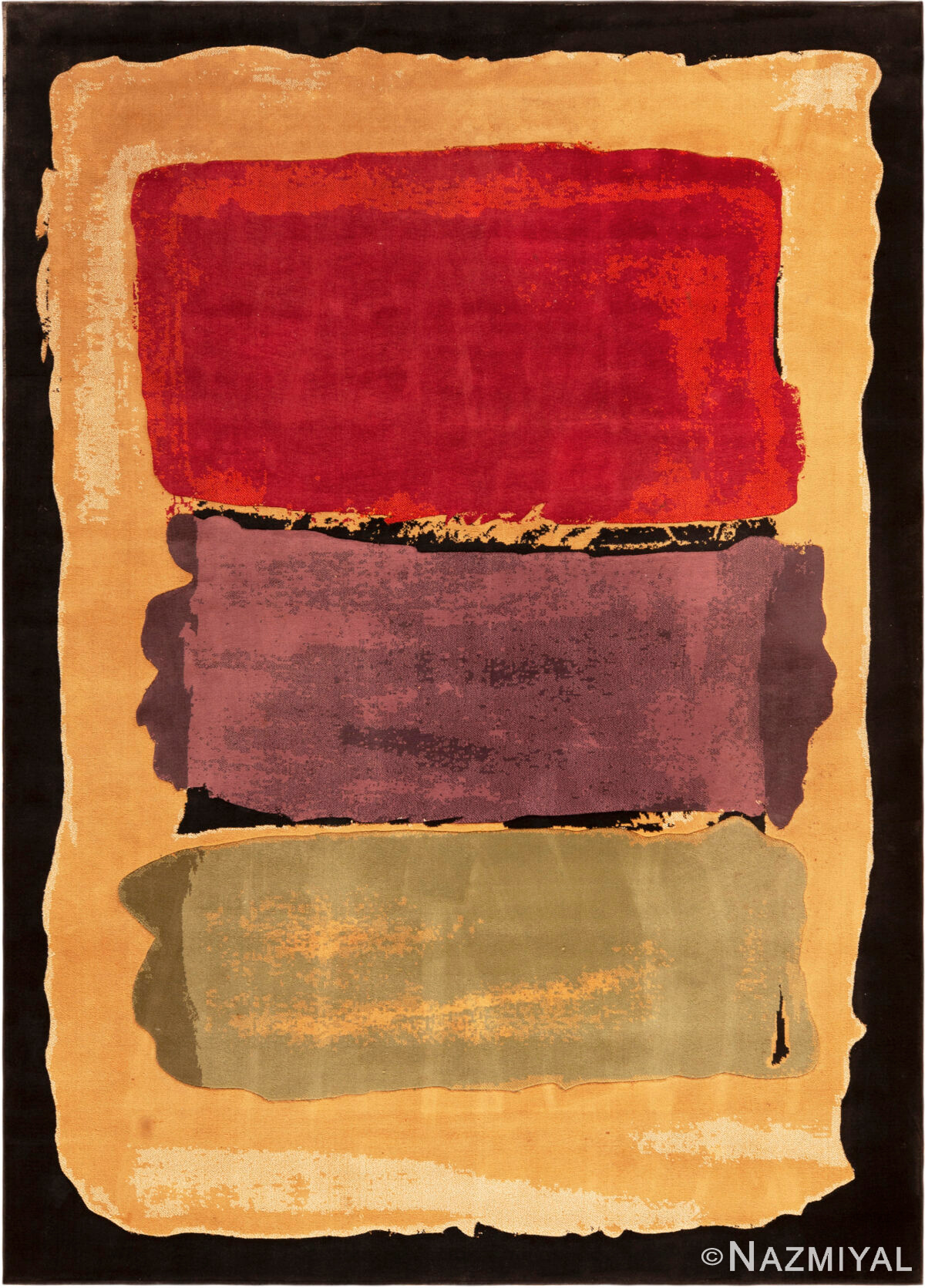 Vintage Andy Warhol Inspired Rug 74031 by Nazmiyal Rugs
