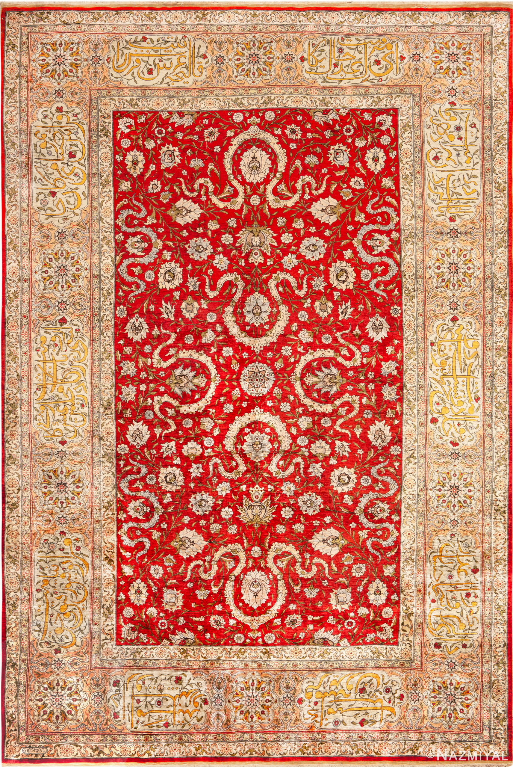 vintage-turkish-silk-hereke-