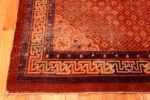 Worn Corner of Antique Chinese Mongolian Rug Worn Corner of Antique Chinese Mongolian Rug 73980 by Nazmiyal Rugs