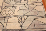 Abstract Details of Vintage Pablo Picasso 'The Kitchen' Art-Inspired Abstract Rug Abstract Details on Vintage Pablo Picasso 'The Kitchen' Art-Inspired Abstract Rug 73388 by Nazmiyal Antique Rugs