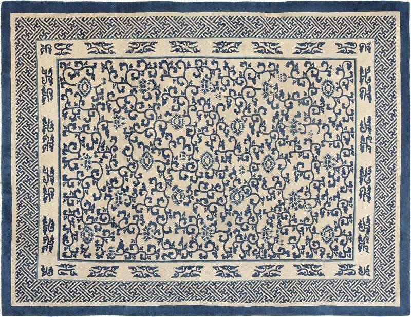 Antique Chinese Rug #46710 by Nazmiyal Antique Rugs