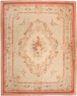 Antique French Aubusson Rug Antique French Aubusson Rug 43646 by Nazmiyal Rugs