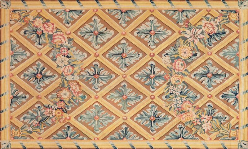 Antique French Floral Aubusson Rug #73676 for Blog by Nazmiyal Antique Rugs