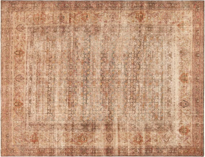 Antique Persian Khorassan Rug #73812 by Nazmiyal Antique Rugs