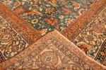 Back of Large Antique Persian Sultanabad Rug Back of Large Antique Persian Sultanabad Rug 74053 by Nazmiyal Rugs