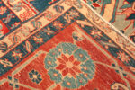 Back Detail of Large Antique Persian Serapi Rug 74050 by Nazmiyal Rugs