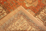 Back of Large Antique Persian Bakshaish Rug 74055 by Nazmiyal Rugs