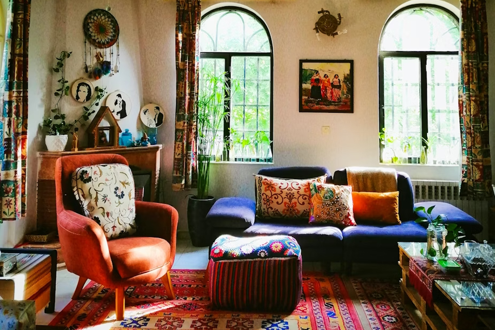 Boho Interior Design for Nazmiyal Blog