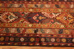 Border of Antique Persian Kurdish Runner Rug Border of Antique Persian Kurdish Runner Rug 74023 by Nazmiyal Rugs