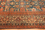 Border Details of Large Antique Persian Sultanabad Rug Border Details of Large Antique Persian Sultanabad Rug 74053 by Nazmiyal Rugs