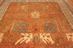 Center of Large Antique Persian Bakshaish Rug 74055 by Nazmiyal Rugs