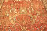 Central Flower on Large Antique Persian Bakshaish Rug 74055 by Nazmiyal Rugs