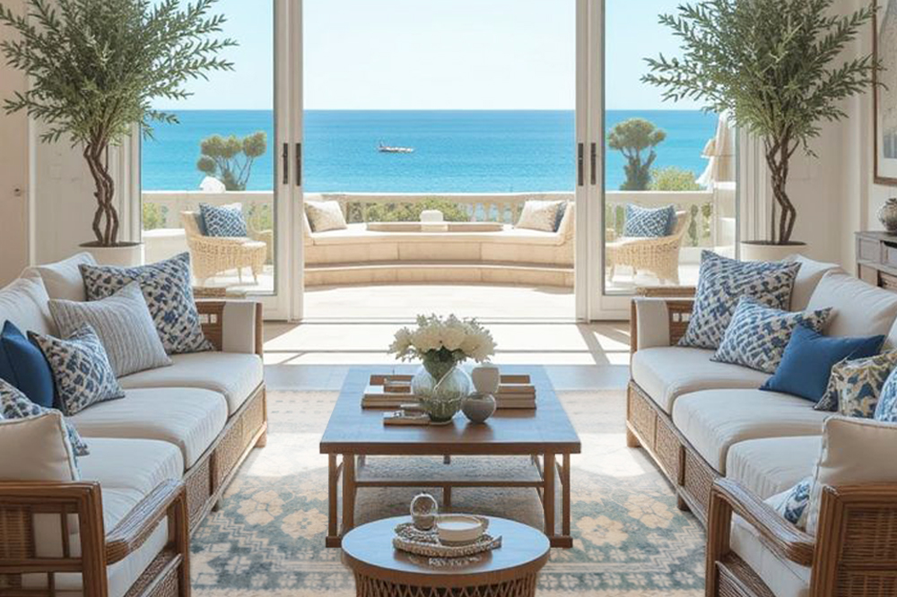 Coastal Interior With Rug for Blog