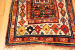 Corner of Antique Caucasian Talish Rug Corner of Antique Caucasian Talish Rug 74026 by Nazmiyal Rugs