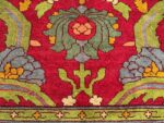 Detail of Antique Irish Arts & Crafts Rug 15306 by Nazmiyal Rugs