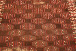 Field of Antique Persian Chador Turkeman Rug 73996 by Nazmiyal Rugs