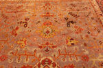 Field of Antique Turkish Oushak Rug Field of Antique Turkish Oushak Rug 74008 by Nazmiyal Rugs
