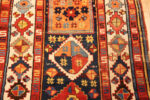Field Feature on Antique Caucasian Talish Rug Field Feature on Antique Caucasian Talish Rug 74026 by Nazmiyal Rugs