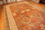 Floor View of Large Antique Persian Bakshaish Rug 74055 by Nazmiyal Rugs