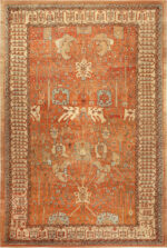 Large Antique Persian Bakshaish Rug 74055 by Nazmiyal Rugs