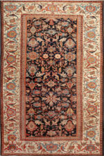 Large Antique Persian Sultanabad Rug Large Antique Persian Sultanabad Rug 74057 by Nazmiyal Rugs