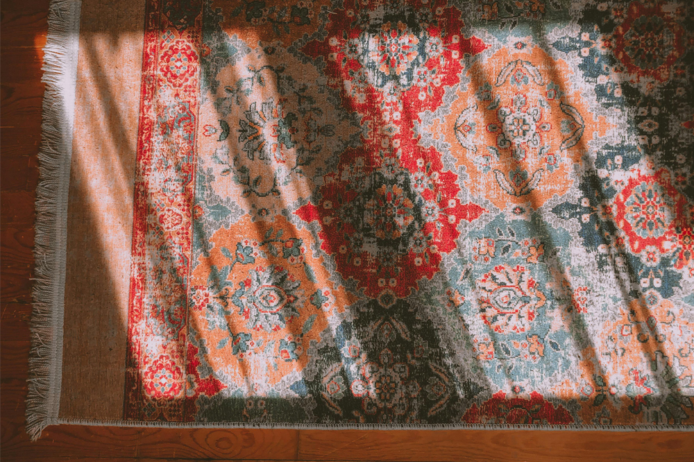 Sunlight on Rug for Blog