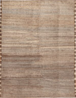Modern Central Asian Earth Tone Rug Modern Central Asian Earth Tone Rug 12393 by Nazmiyal Rugs