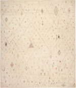 Modern Central Asian Primitive Geometric Rug Modern Central Asian Primitive Geometric Rug 12396 by Nazmiyal Rugs