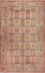 Oversized Antique Persian Kashan Rug 95121 by Nazmiyal Rugs