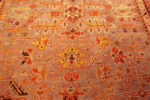 Pattern Feature on Antique Turkish Oushak Rug Pattern Feature on Antique Turkish Oushak Rug 74008 by Nazmiyal Rugs