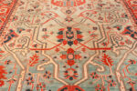 Field Pattern on Large Antique Persian Serapi Rug 74050 by Nazmiyal Rugs