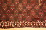 Side Border of Antique Persian Chador Turkeman Rug 73996 by Nazmiyal Rugs