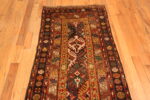 Top of Antique Persian Kurdish Runner Rug Top of Antique Persian Kurdish Runner Rug 74023 by Nazmiyal Rugs