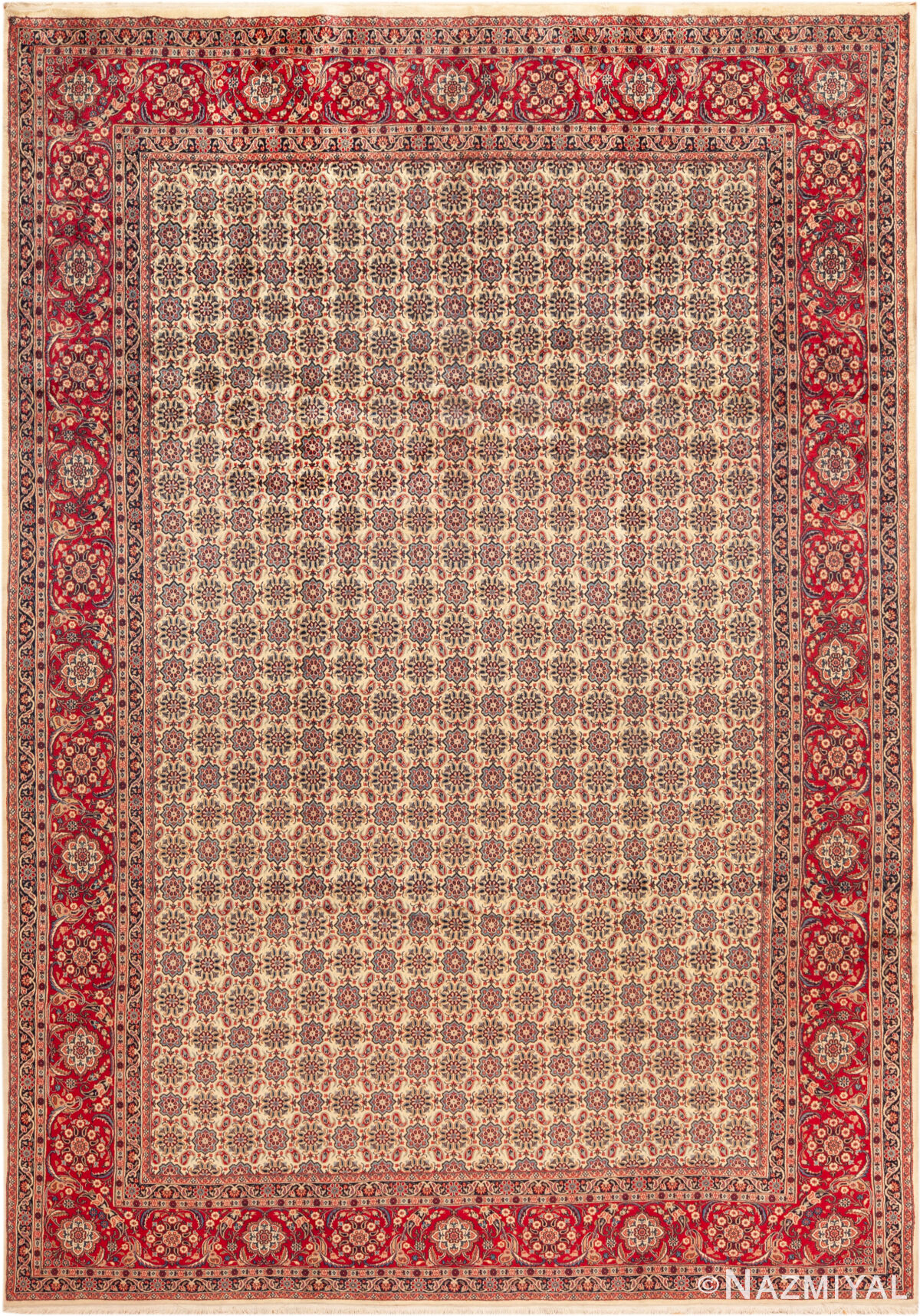 Antique Persian Khorassan Rug 95116 by Nazmiyal Rugs