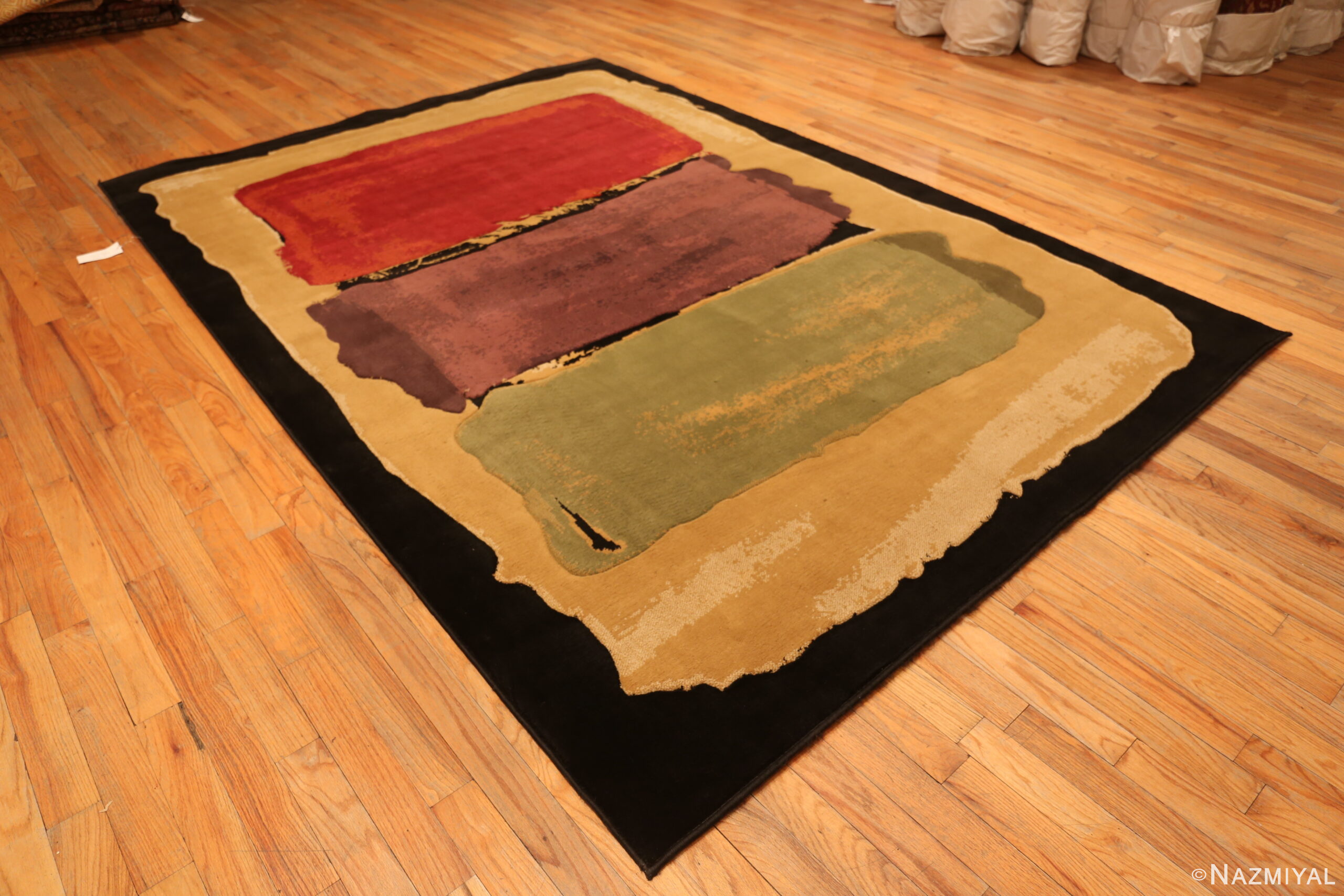 Vintage Andy Warhol Inspired Rug 74031 by Nazmiyal Rugs