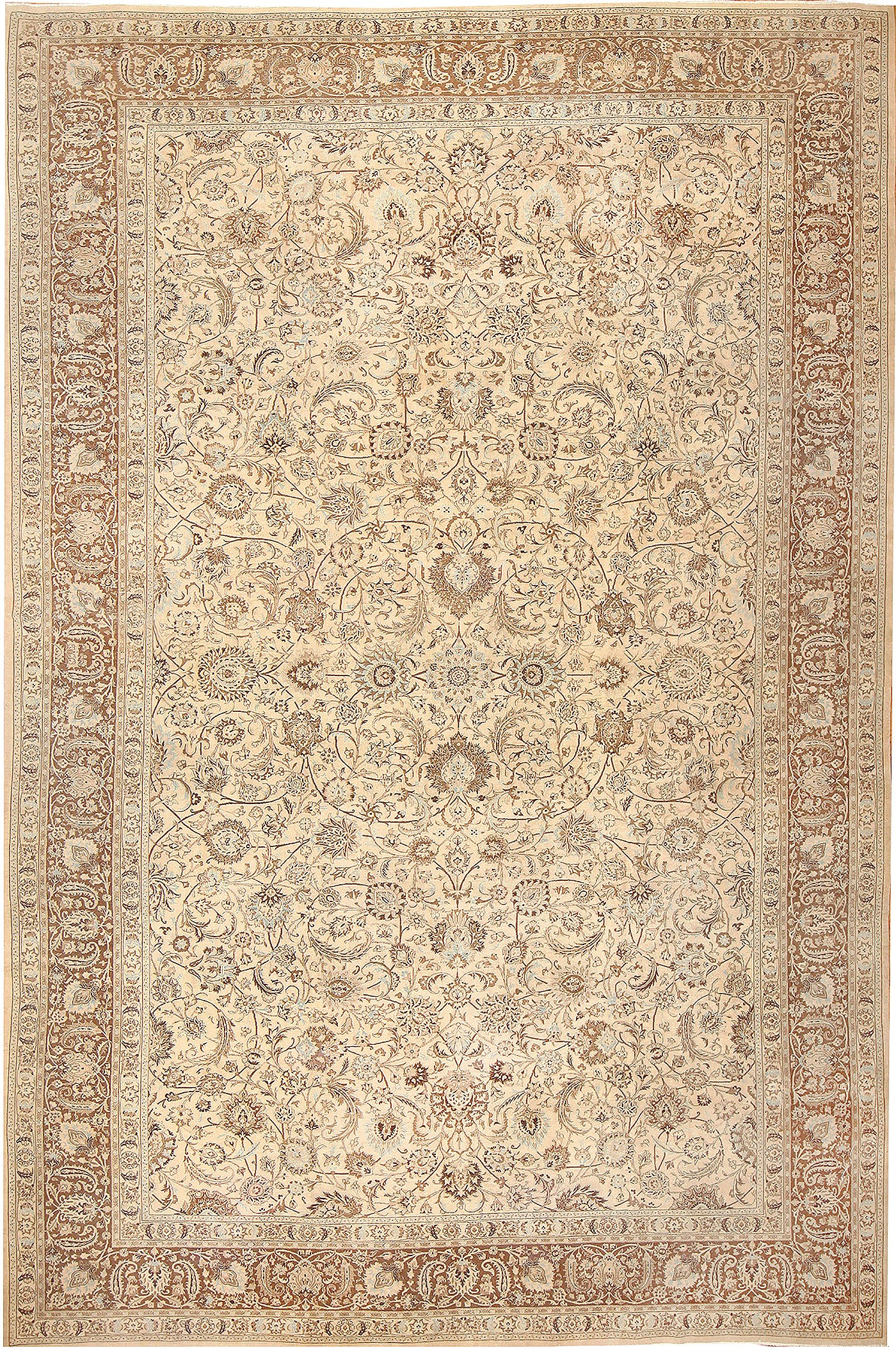 Antique Khorassan Persian Rug Featured 41975 by Nazmiyal Antique Rugs